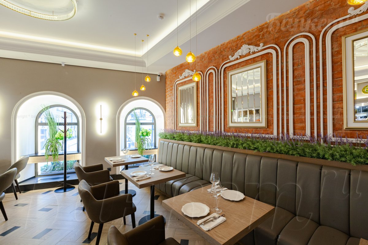 Зал с открытой кухней — фото 14