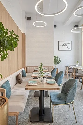 Ресторан 1870 Abrau-Durso Wine & Food, Основной зал — фото