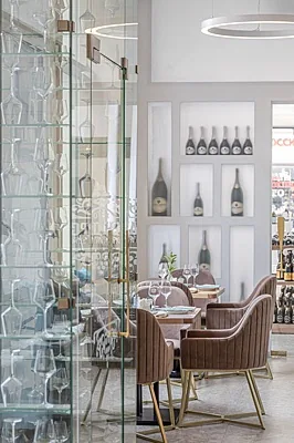 Ресторан 1870 Abrau-Durso Wine & Food, Основной зал — фото