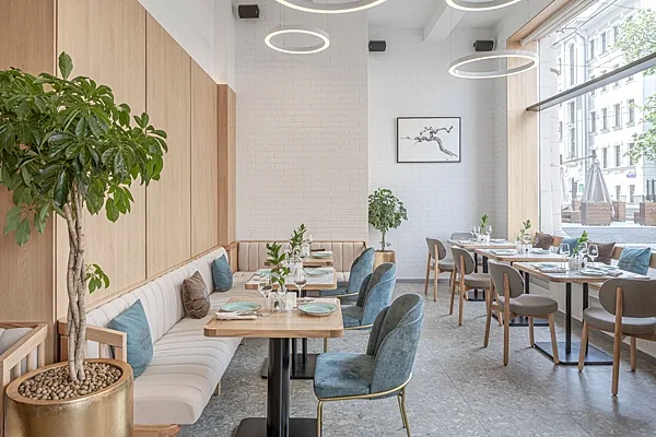 Ресторан 1870 Abrau-Durso Wine & Food, Основной зал — фото