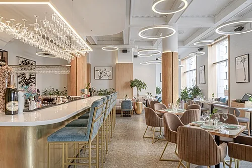 Основной зал — Ресторан 1870 Abrau-Durso Wine & Food