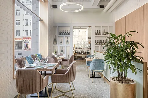 Основной зал — Ресторан 1870 Abrau-Durso Wine & Food, Москва