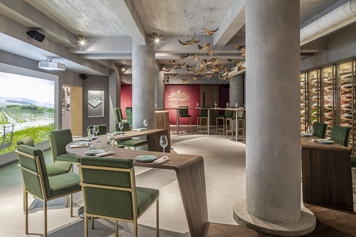 Дегустационный зал — Ресторан 1870 Abrau-Durso Wine & Food