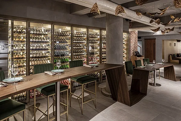 Ресторан 1870 Abrau-Durso Wine & Food, Дегустационный зал — фото