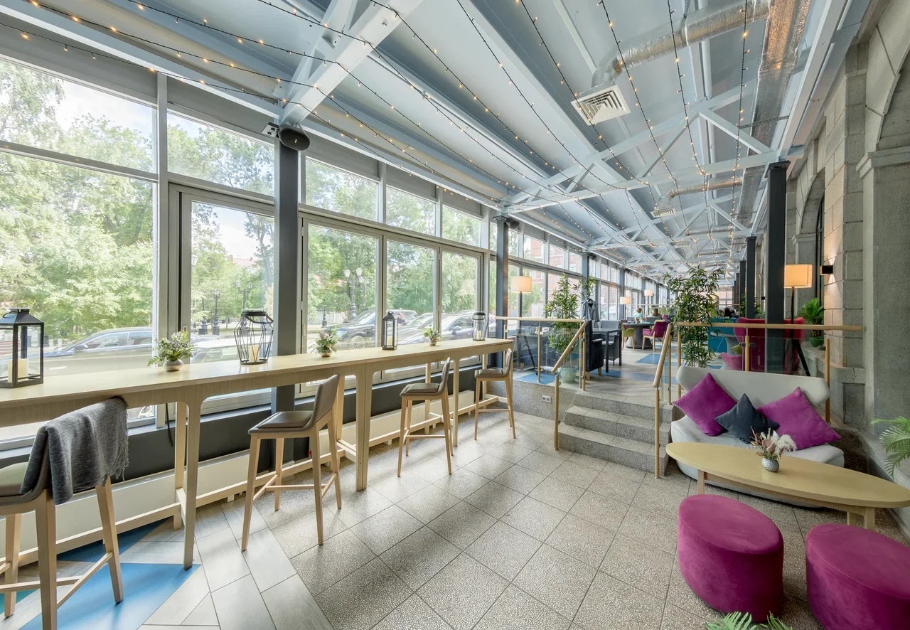 Терраса — Ресторан Nesterov Plaza