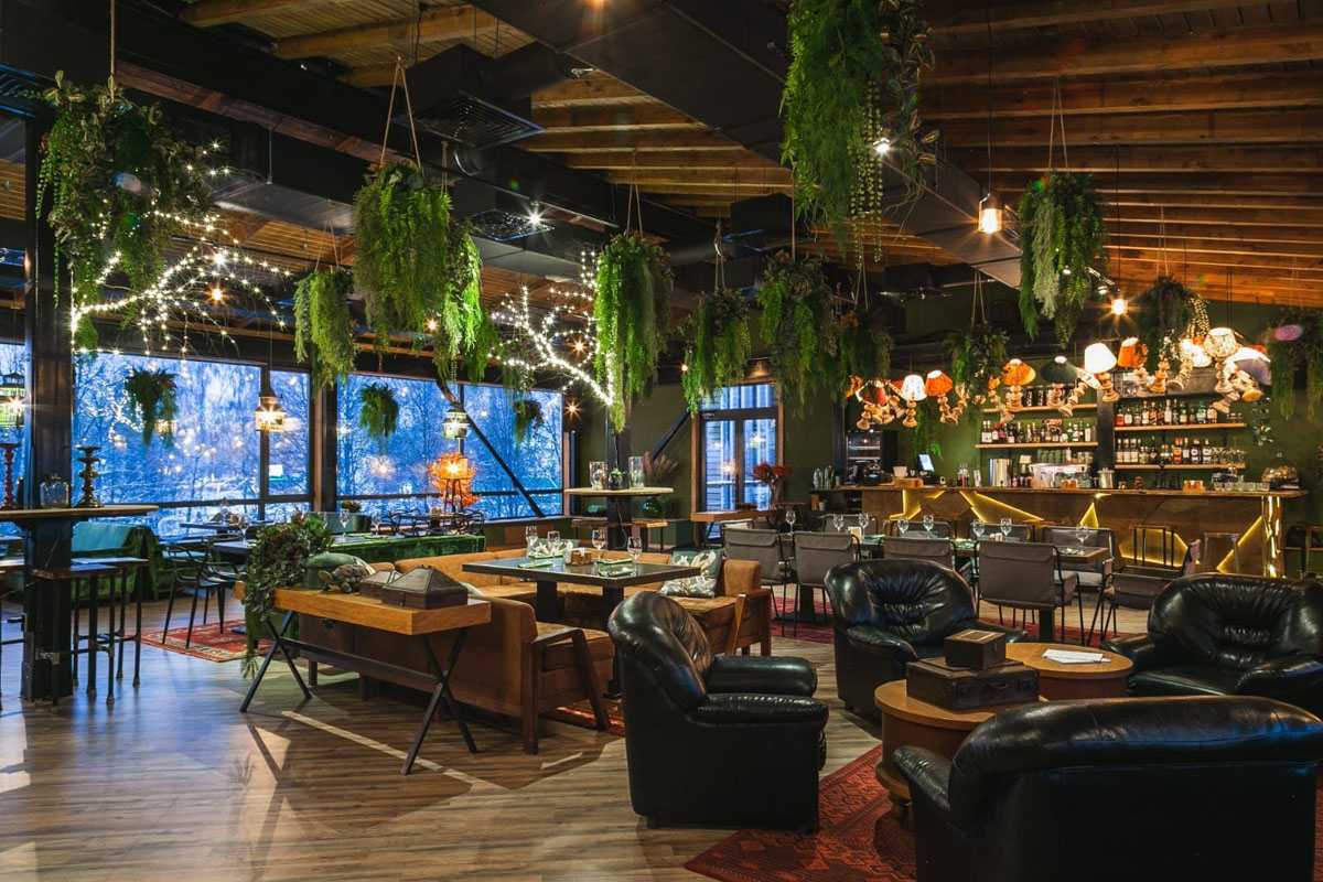 Панорамный зал — Ресторан Берег