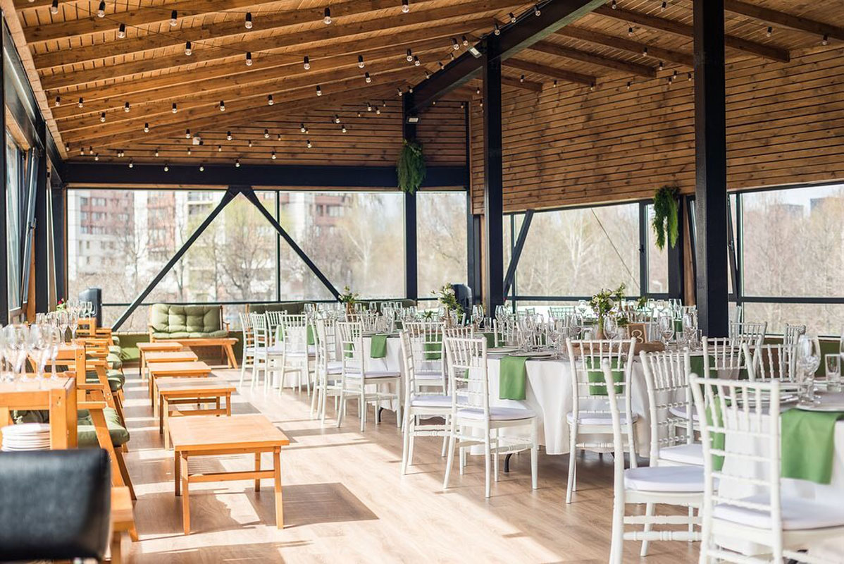 Зал Шале — Ресторан Берег