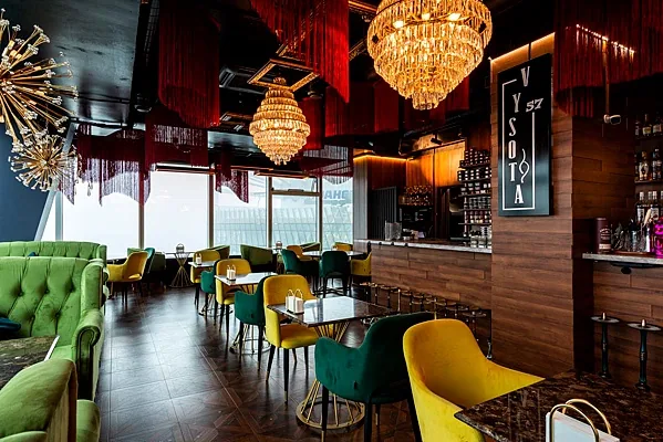 Основной зал — Высота 57 Lounge, Москва