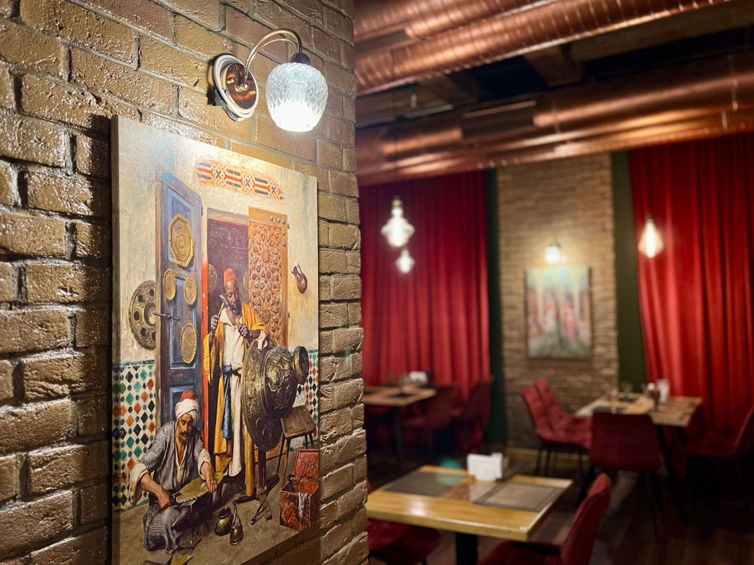 Основной зал — Ресторан Падишах