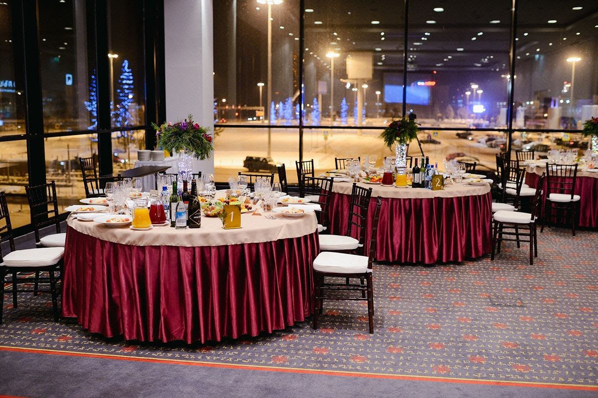 Зал Топаз — Банкетная площадка AZIMUT Сити Отель Аэропорт