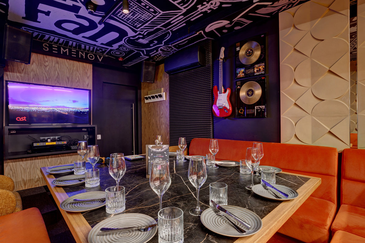 VIP-зал караоке №7 — Semenov Новослободская