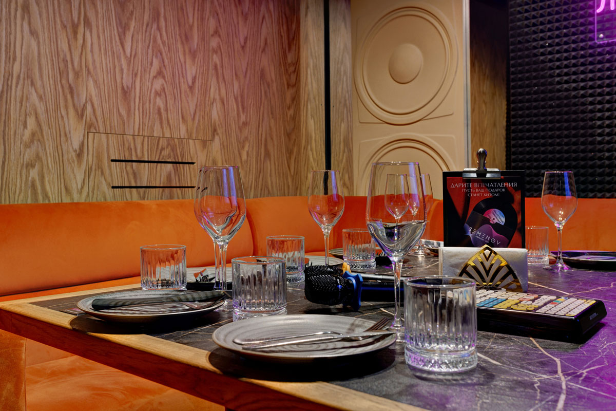 VIP-зал караоке №8 — банкетный зал Semenov Новослободская