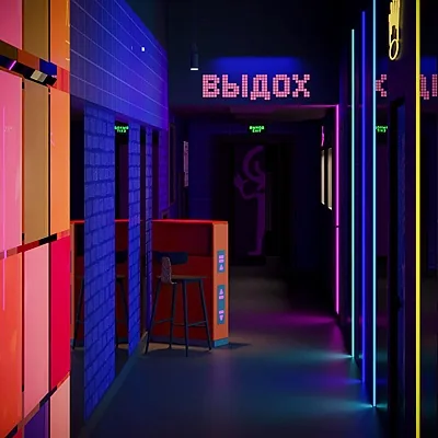 Руки ВВерх! Бар / Ruki VVerh! Bar, Танцевальный зал — фото