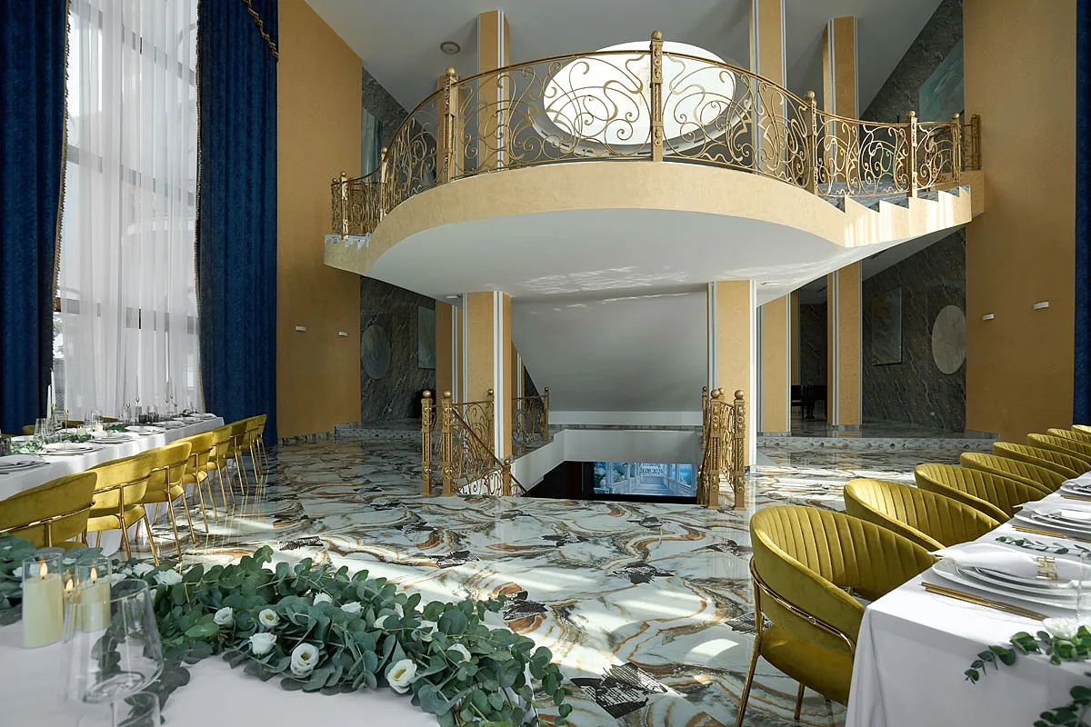 Malakhovka Palace — Малахоff, фото банкетного зала