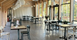 Кафе банкетный зал — интерьер зала