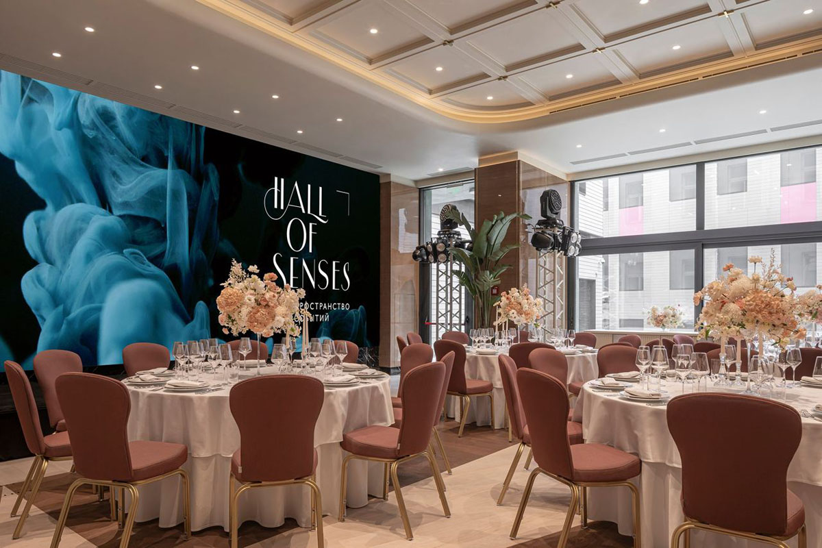 Hall of Senses — Основной зал Hall of Senses, фото банкетного зала