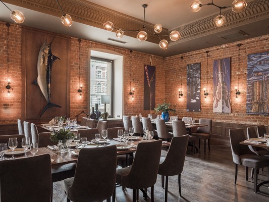 Кабинет — интерьер зала