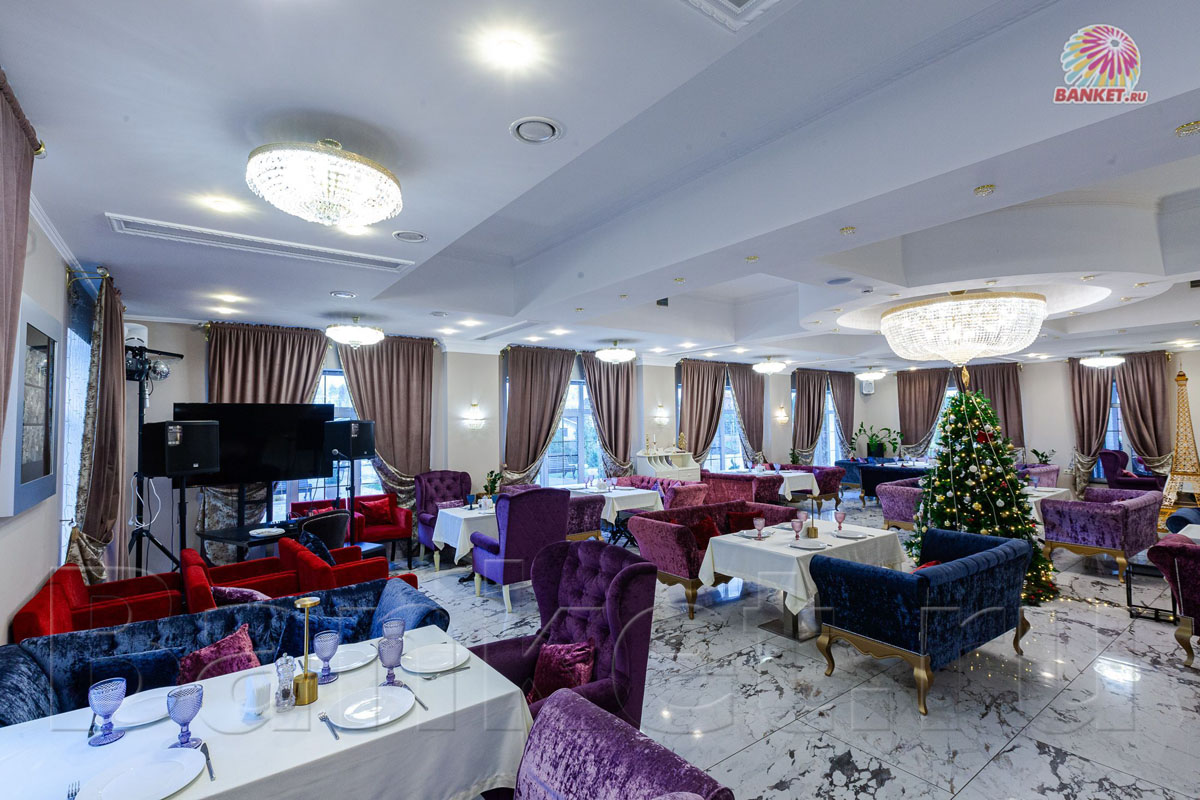 Зал в ресторане — Загородный клуб Малиновка