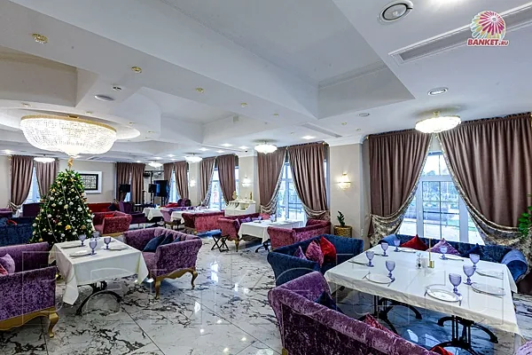 Загородный клуб Малиновка, Зал в ресторане — фото