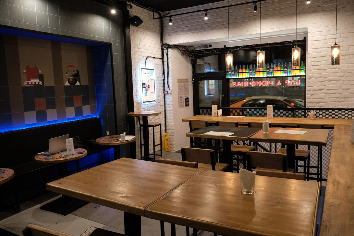 Бар Авангард — Зал 1, фото банкетного зала