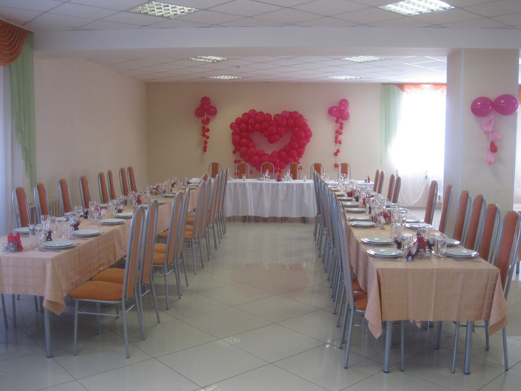 Банкетный зал — Гостиница Рубцово