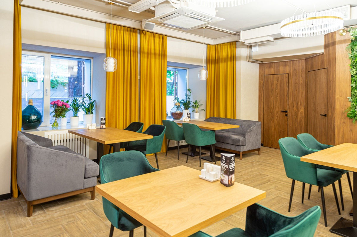 Основной зал — Ресторан Сюжет