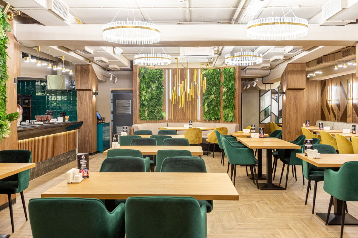 Основной зал — Ресторан Сюжет