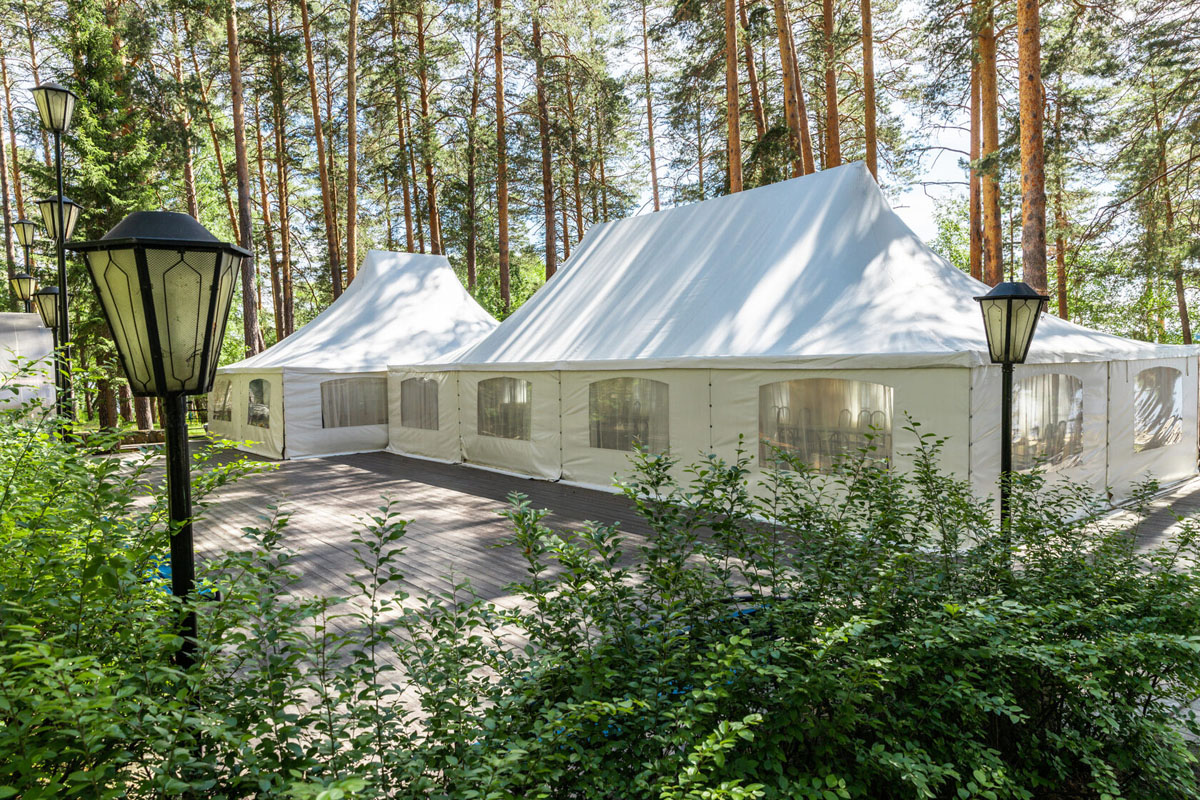 Летняя площадка с шатрами — фото 5