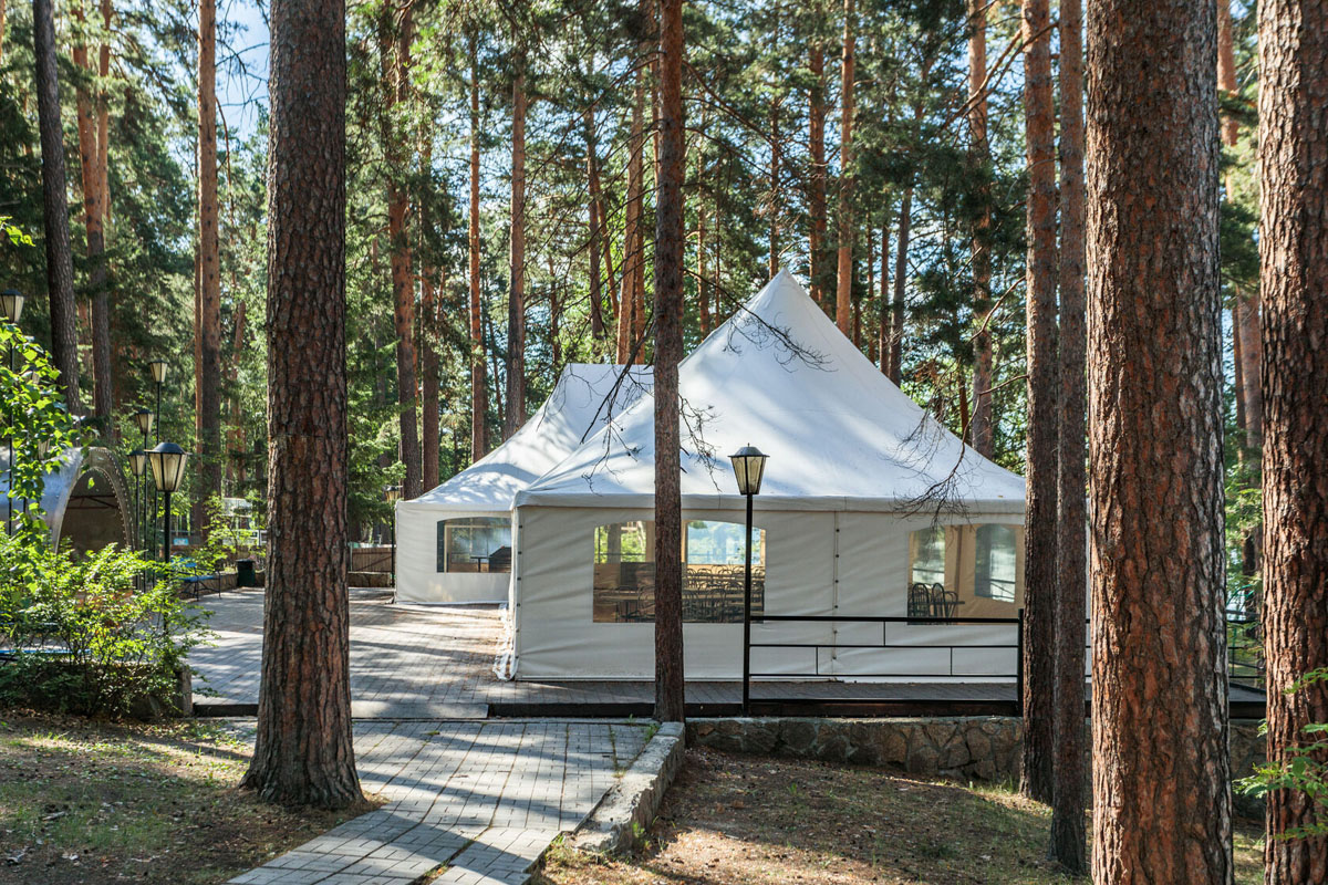 Летняя площадка с шатрами — фото 6