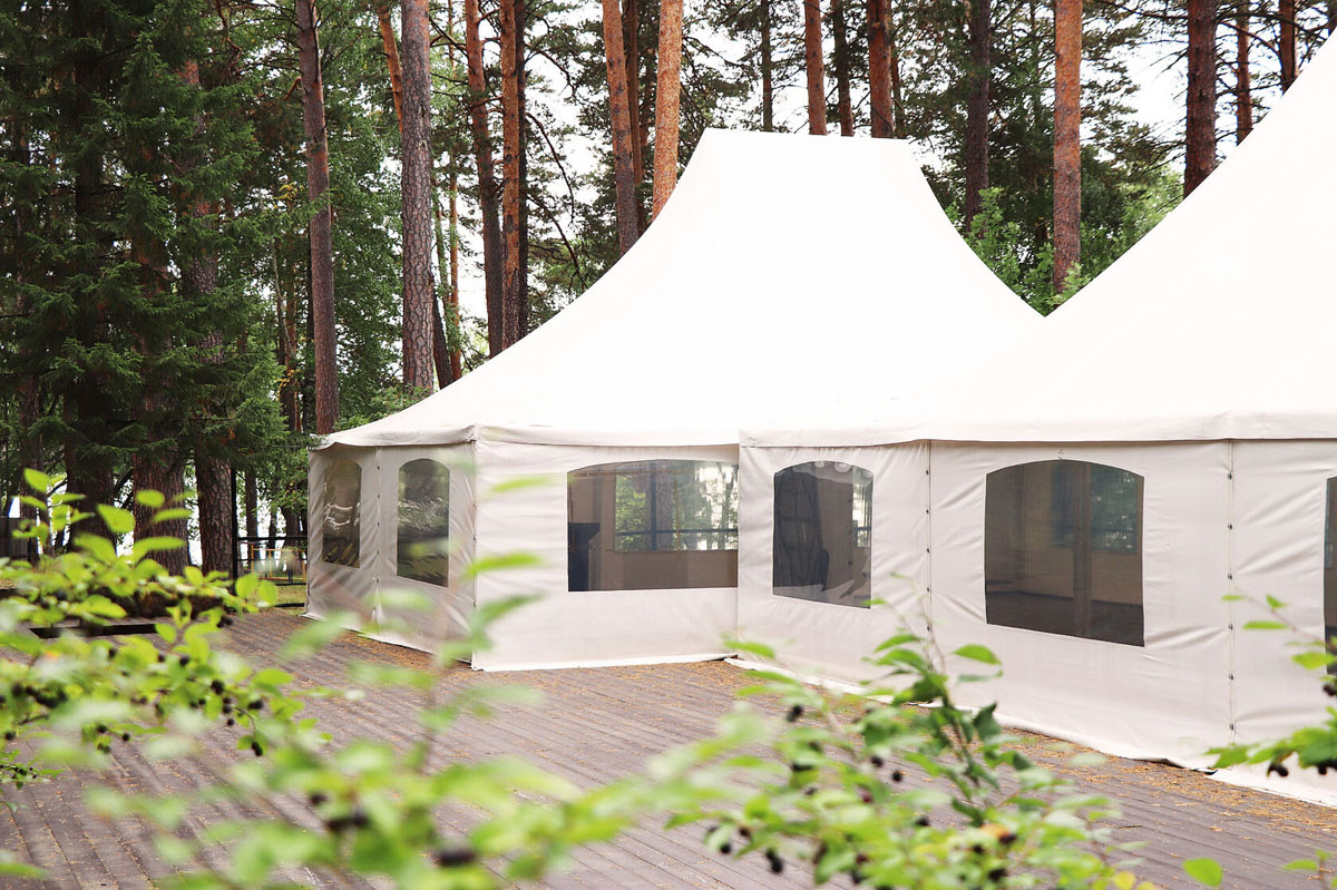 Летняя площадка с шатрами — фото 7