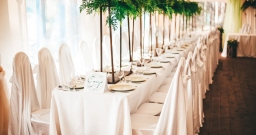 Летняя площадка с шатрами