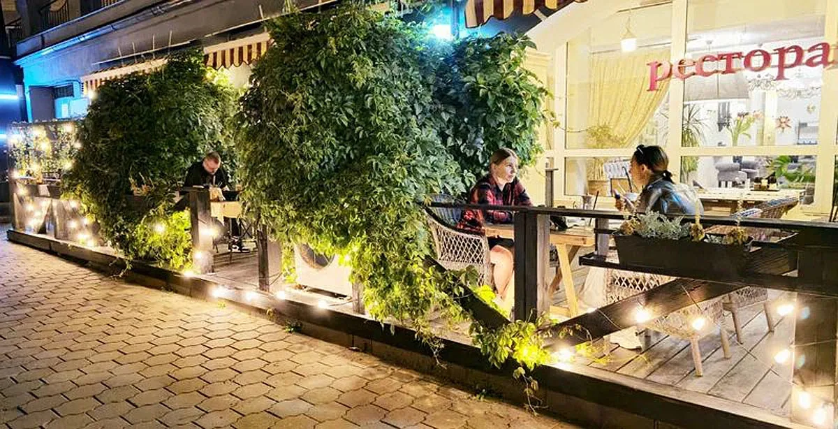 Веранда — банкетный зал Йоркшир на Лавочкина, фото