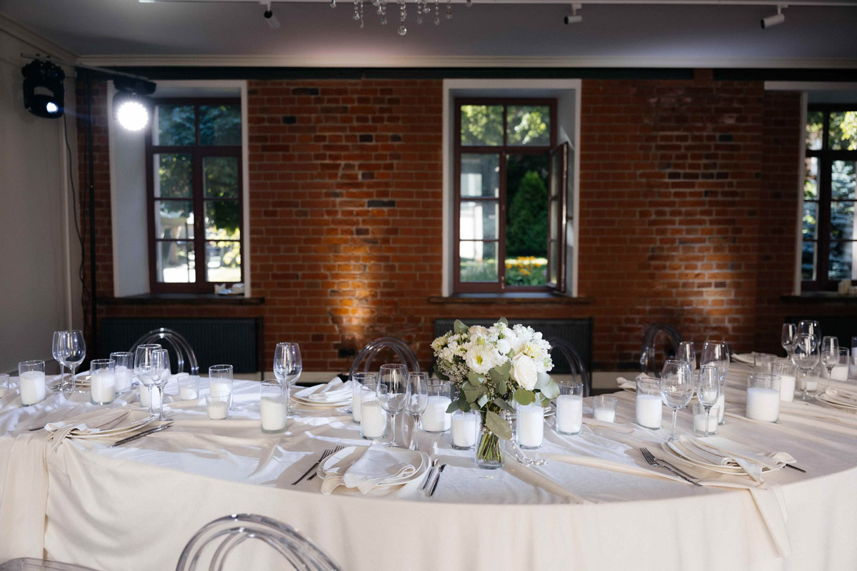 Банкетная площадка МузаЛ — Основной зал, фото банкетного зала