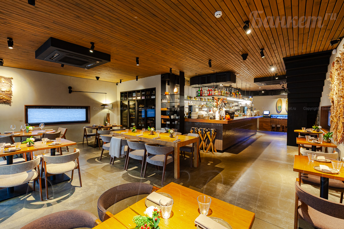 Ресторан Eno Bistro — 1-й этаж, фото банкетного зала