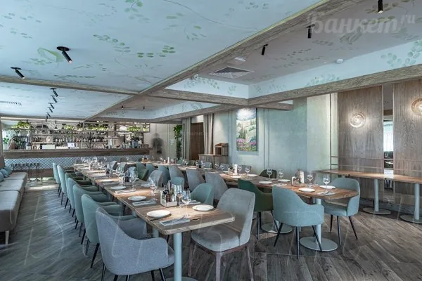 Osteria Mario на Бутырской, Основной зал — фото