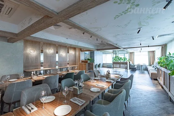 Osteria Mario на Бутырской, Основной зал — фото