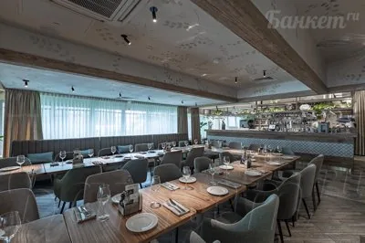 Основной зал — Osteria Mario на Бутырской