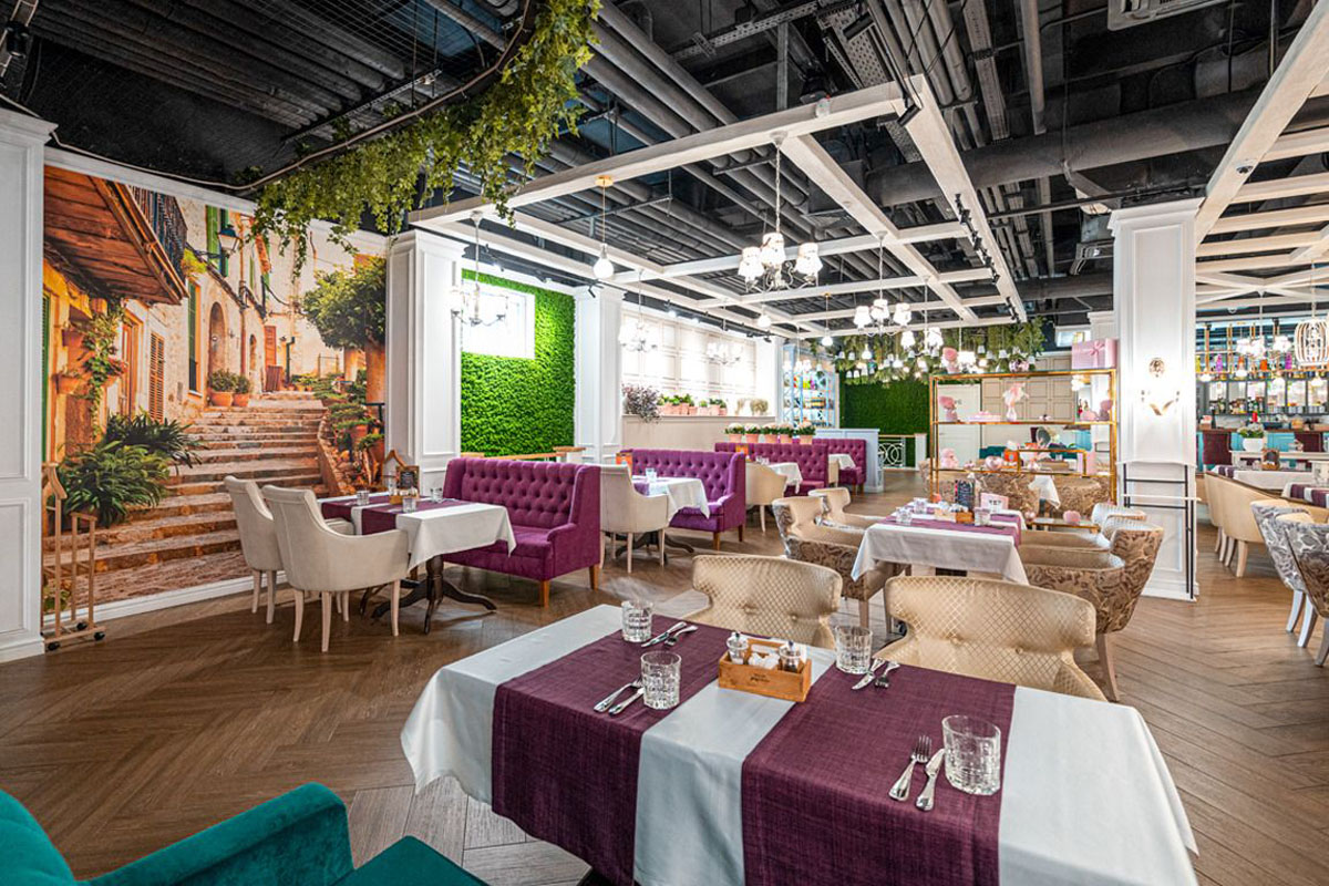 Pinzeria by Bontempi — Основной зал, фото банкетного зала