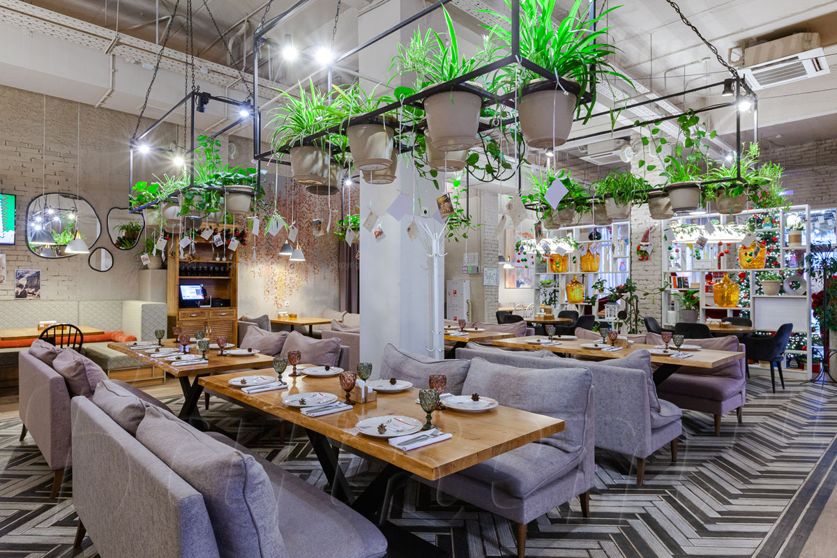 Основной зал — банкетный зал Панчетта, фото