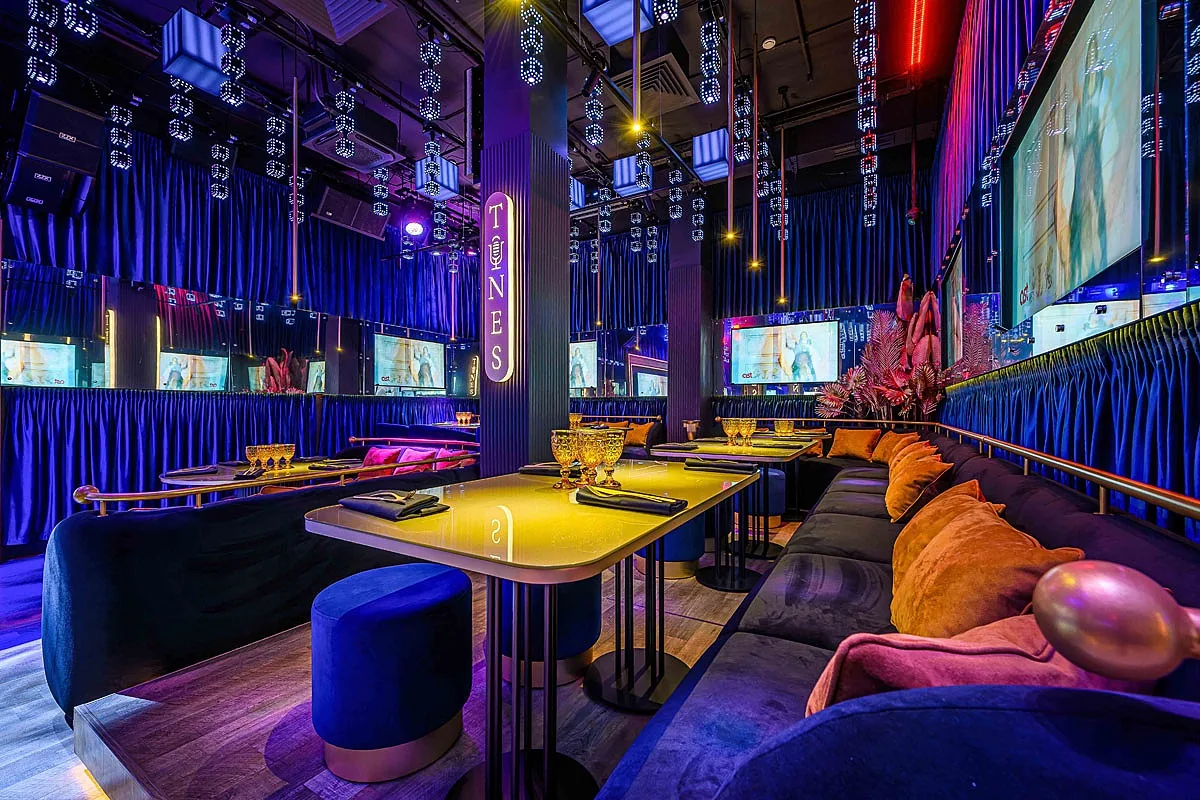Караоке зал — банкетный зал Tunes Lounge/Тюнс, фото