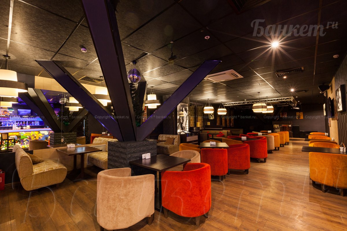 Общий зал — Ресторан - бар - караоке Мясо Тут