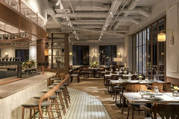 Brasserie 2.0 — интерьер зала