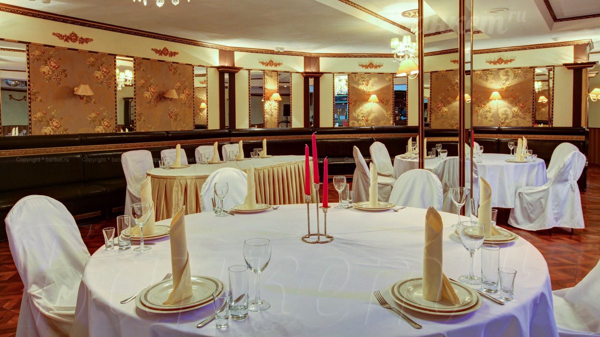 Развлекательный комплекс Фэнтази Парк — 1-	Уровень. Ресторан «ЕВРОПА», фото банкетного зала