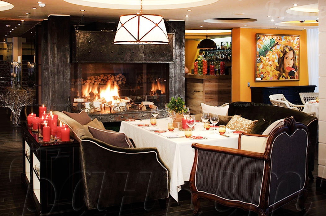Центральный зал — Ресторан Марио