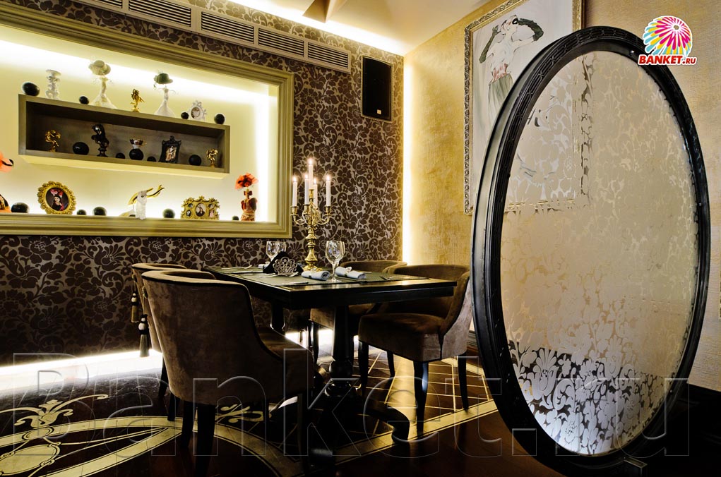 Ресторан от Кутюр — Зал 1, фото банкетного зала