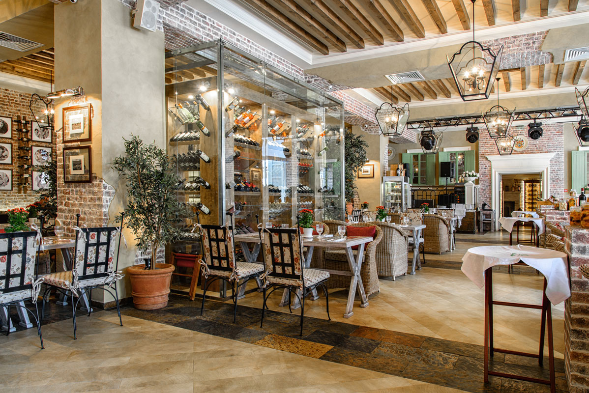 Основной зал — Вилла Паста на Дмитровке / Villa Pasta