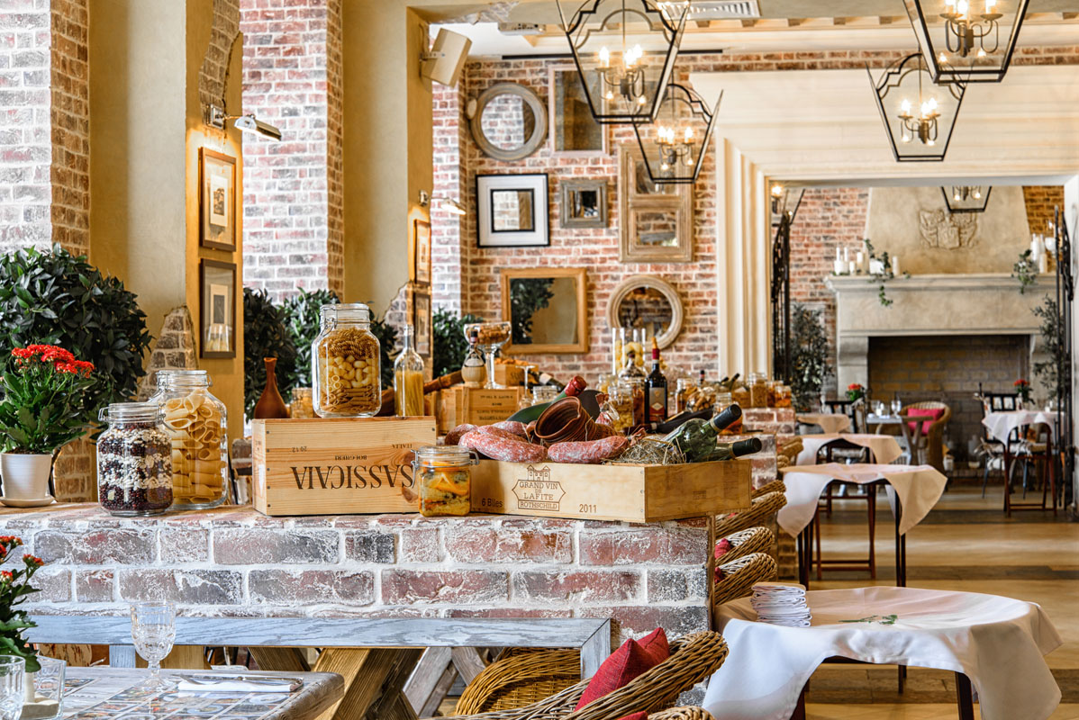 Основной зал — Вилла Паста на Дмитровке / Villa Pasta