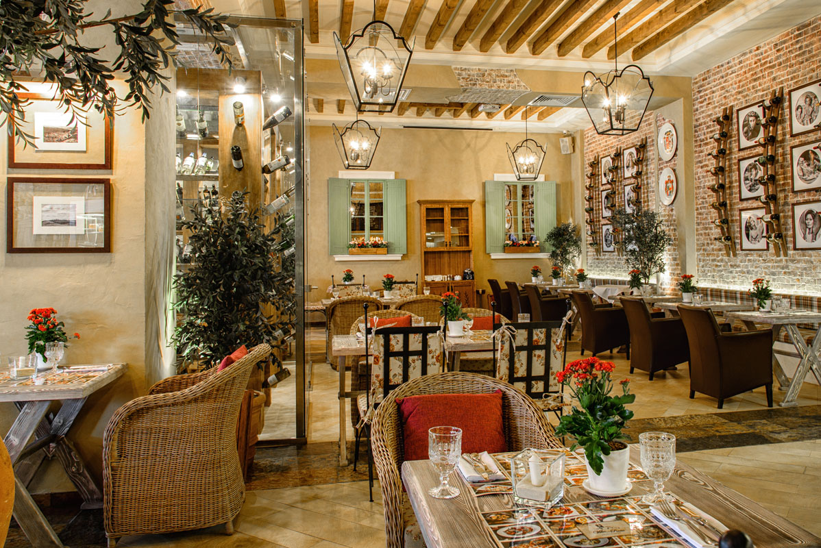 Основной зал — Вилла Паста на Дмитровке / Villa Pasta