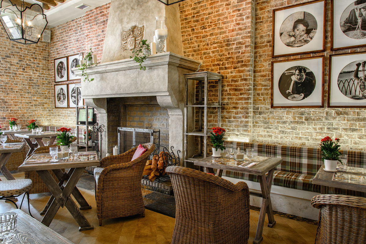 Каминный зал — Вилла Паста на Дмитровке / Villa Pasta
