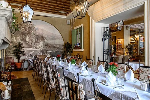 Каминный зал — Вилла Паста на Дмитровке / Villa Pasta, Москва